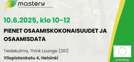 Tiedekulma: Pienet osaamiskokonaisuudet ja osaamisdata -työpaja