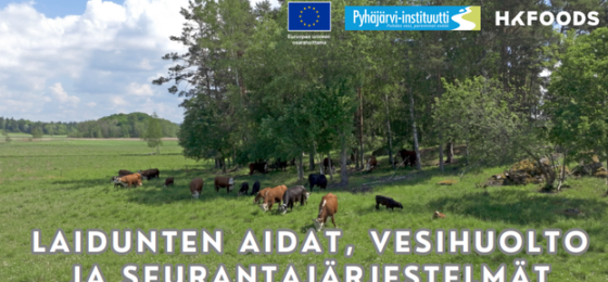 Laidunten aidat, vesihuolto ja seurantajärjestelmät -koulutus Kokemäellä