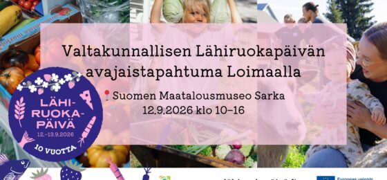 Lähiruokapäivän avajaistapahtuma Loimaalla
